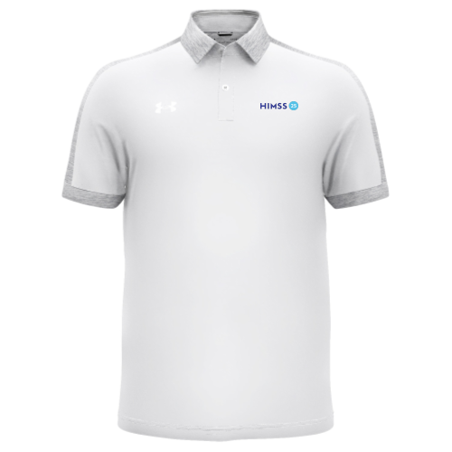 Shop HIMSS Global Conference and Exhibition - Under Armour Men's Trophy Level Polo - White