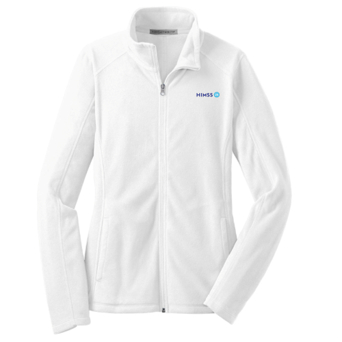 Shop HIMSS Global Conference and Exhibition - Port Authority Ladies Microfleece Jacket - White